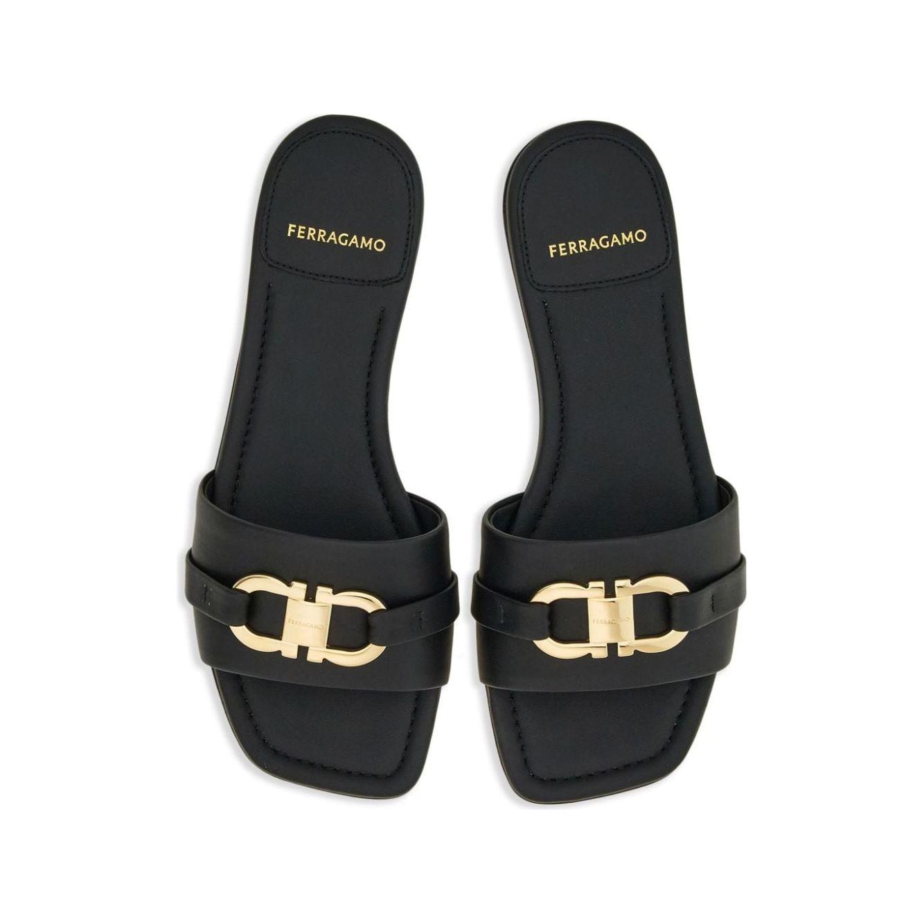 Ferragamo Sandals Black Sandals Ferragamo