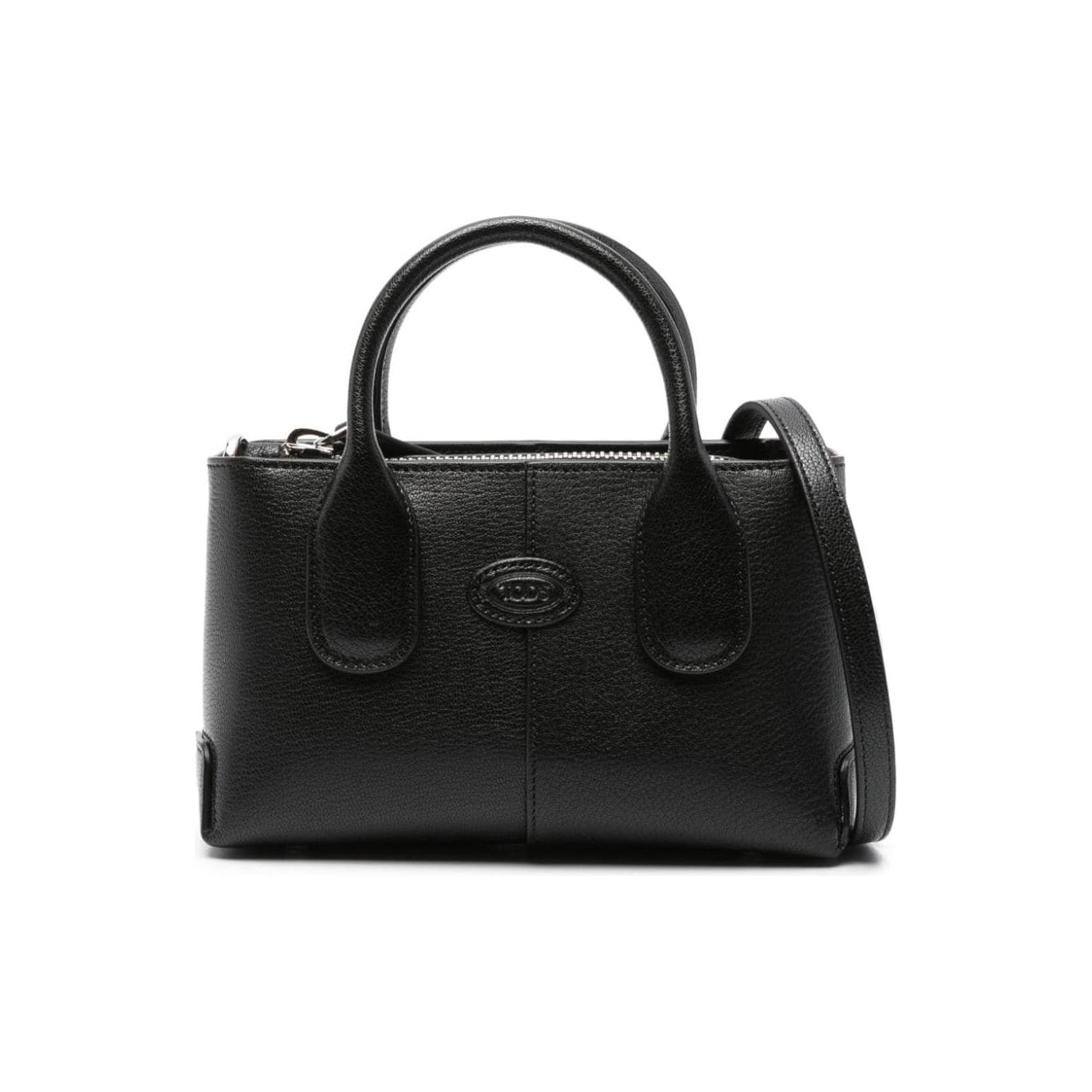 Tod's black calf leather smooth grain Bag Shoulder Tod'S