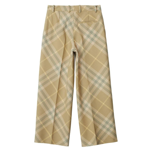 Burberry Trousers Beige Trousers Burberry