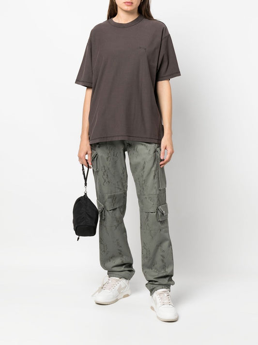 Stussy T-shirts and Polos Brown Topwear Stussy