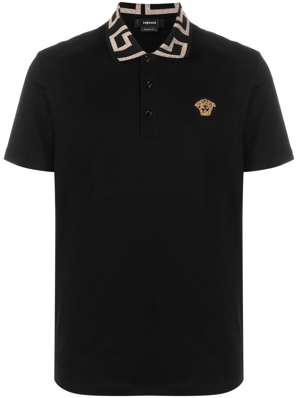 Versace T-shirts and Polos Black Topwear Versace