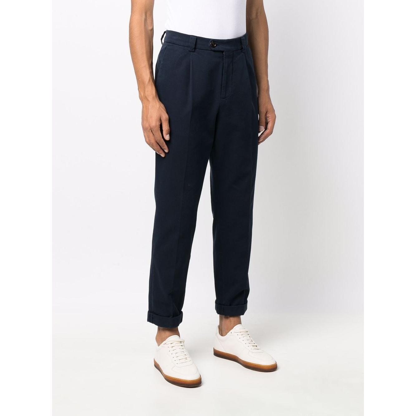 Brunello Cucinelli Trousers Blue Trousers Brunello Cucinelli