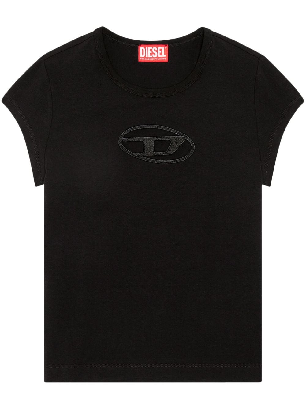 Diesel T-shirts and Polos Black