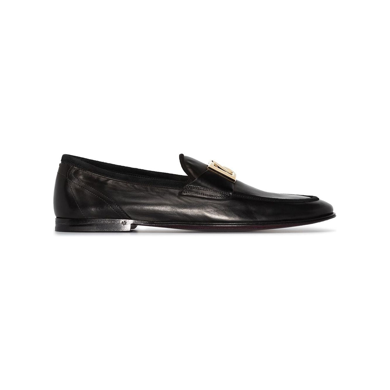 Dolce & Gabbana Flat shoes Black Moccasins Dolce & Gabbana