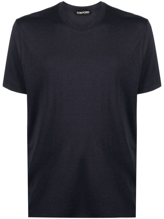 Tom Ford T-shirts and Polos Blue Topwear Tom Ford