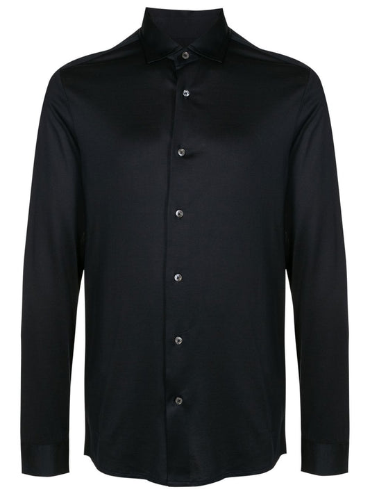 Emporio Armani Shirts Blue Shirts Emporio Armani