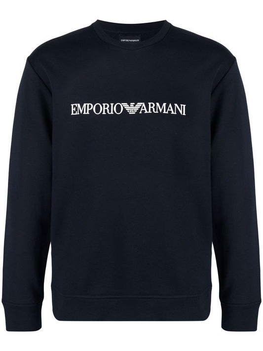 Emporio Armani Sweaters Blue Topwear Emporio Armani