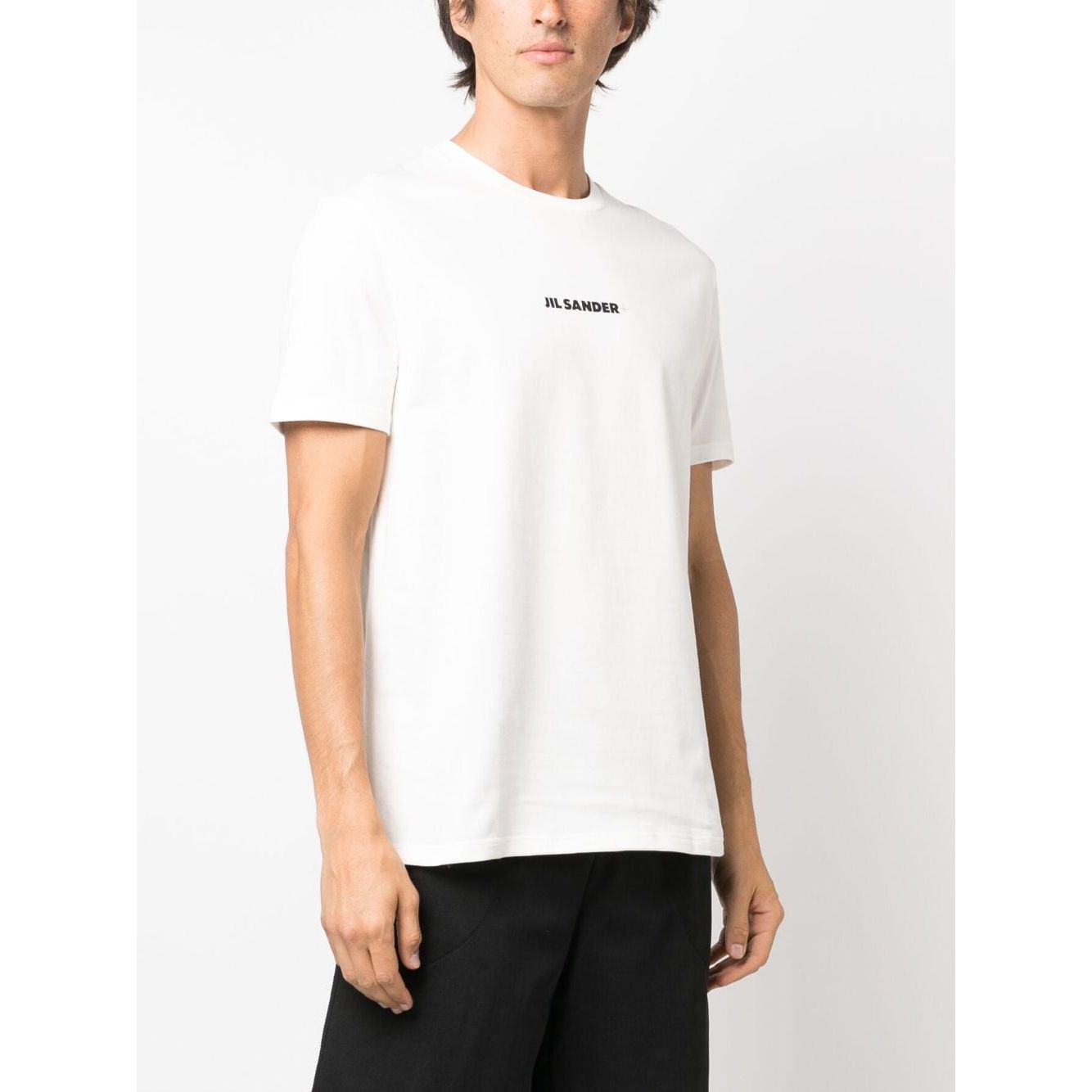 JIL SANDER PLUS T-shirts and Polos White Topwear Jil Sander Plus