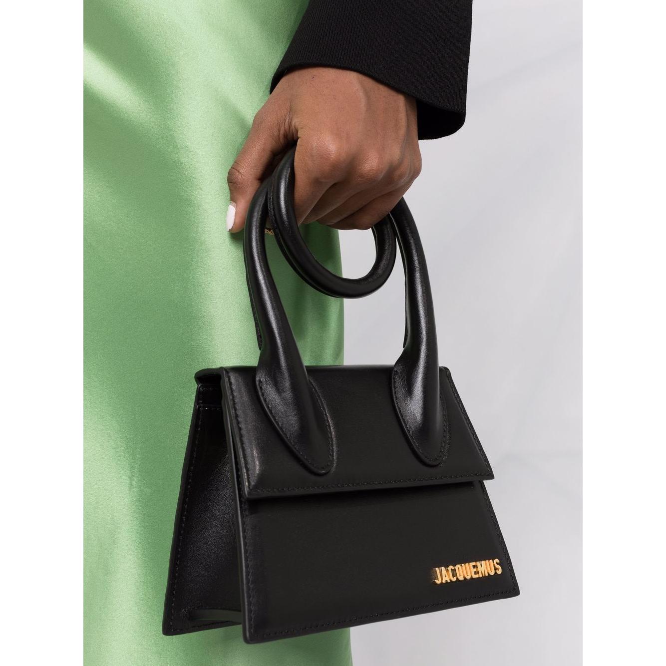 JACQUEMUS Bags.. Black Handbag JACQUEMUS