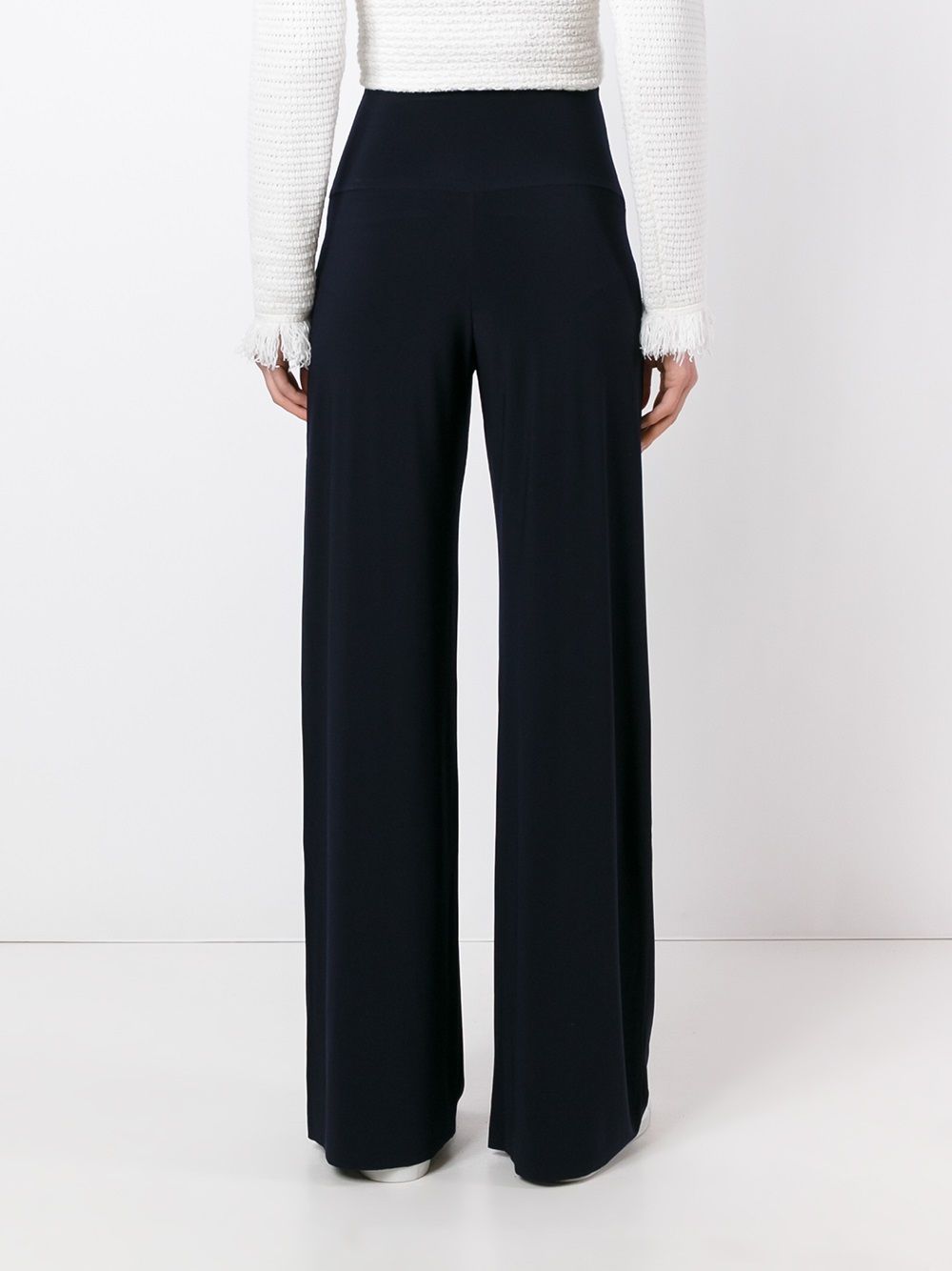 Norma Kamali Trousers Blue Trousers Norma Kamali