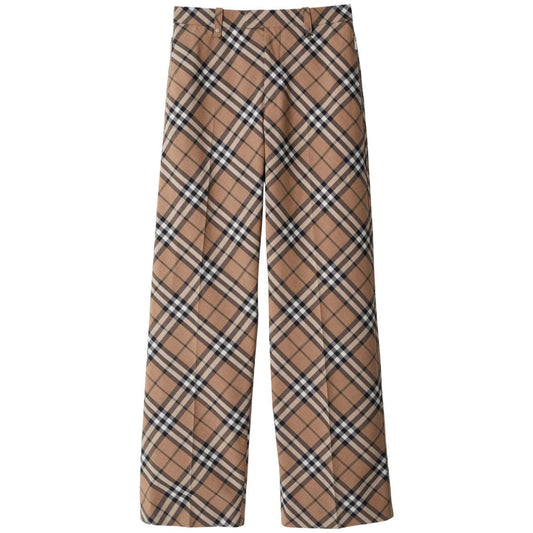 Burberry Trousers Beige Trousers Burberry