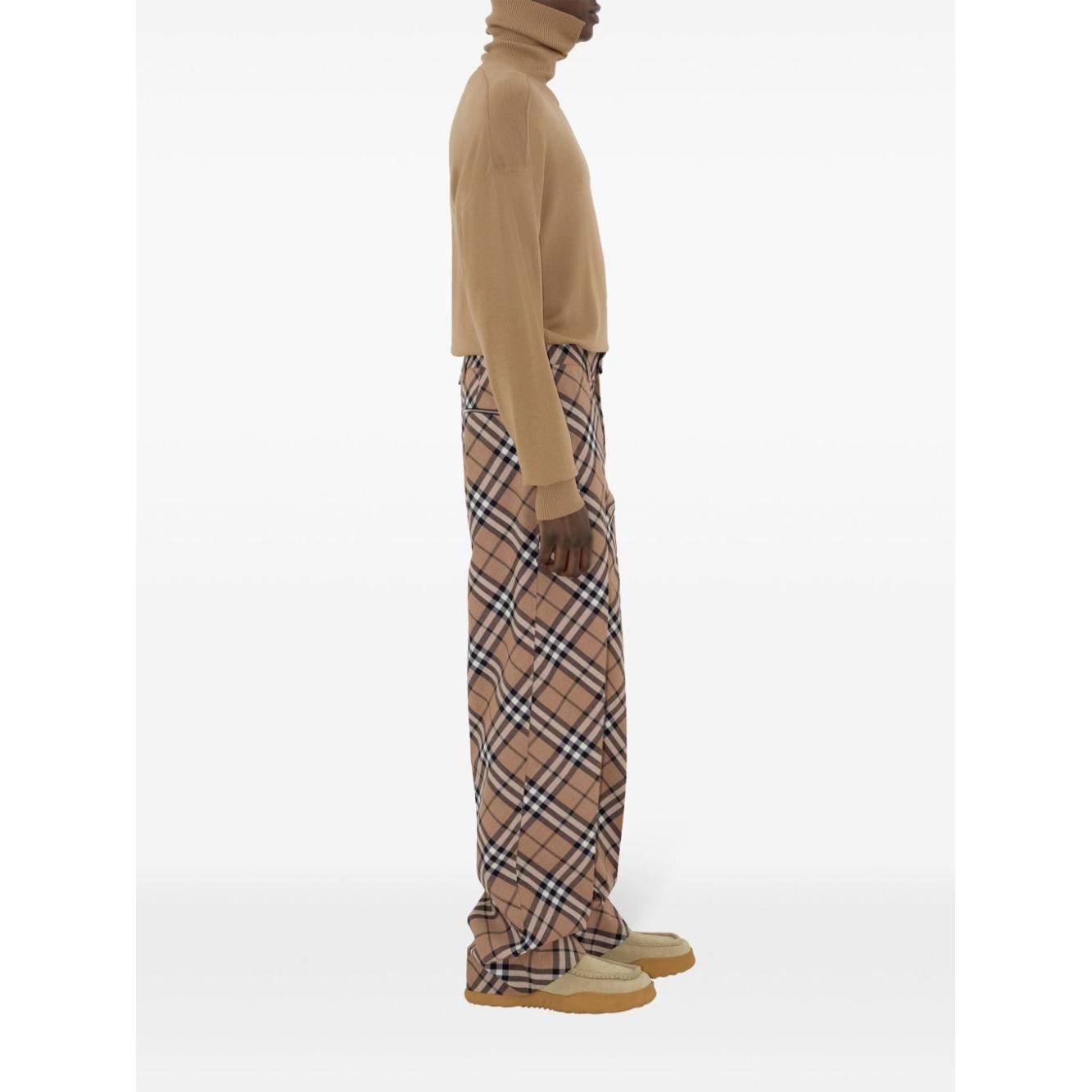 Burberry Trousers Beige Trousers Burberry