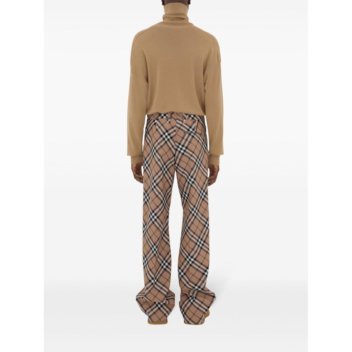 Burberry Trousers Beige Trousers Burberry