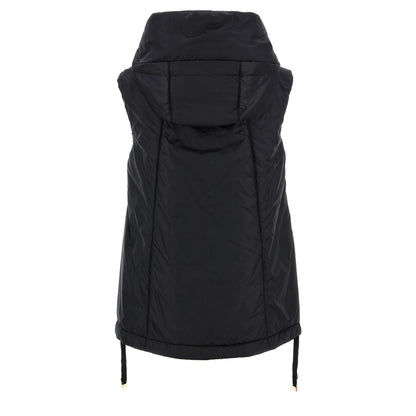 Max Mara Black Polyester Sleeveless Jacket