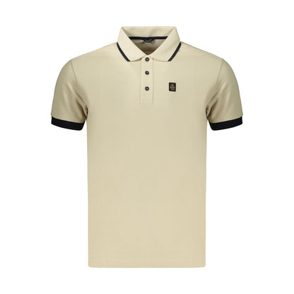 Refrigiwear Beige Cotton Men's Polo