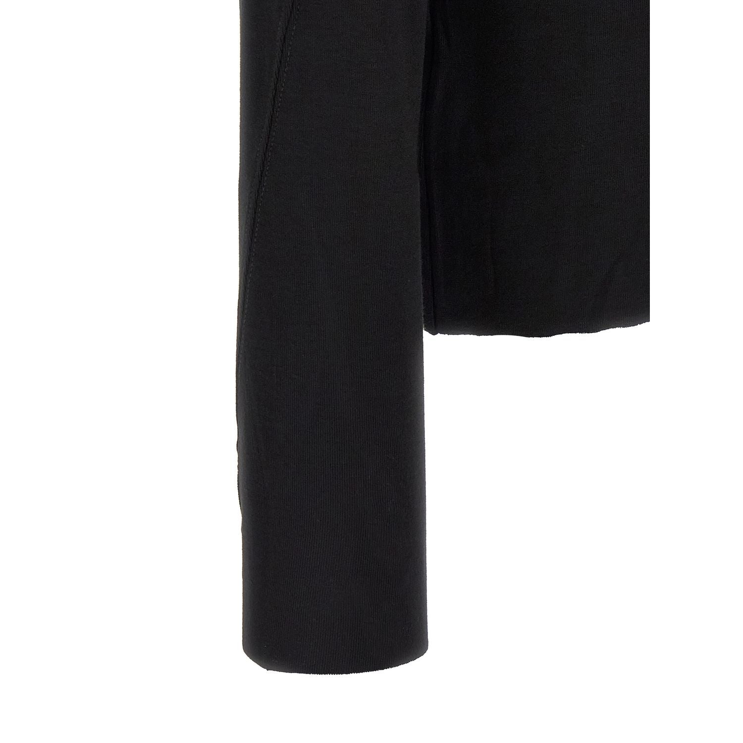 Thom Krom Black Viscose Cardigan