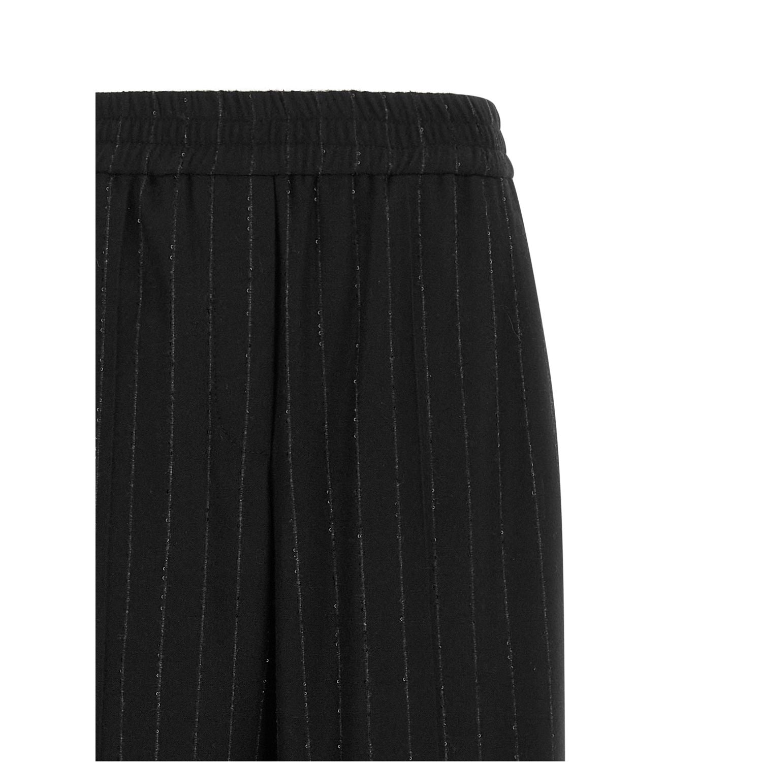Brunello Cucinelli Blue Virgin Wool Casual Pants