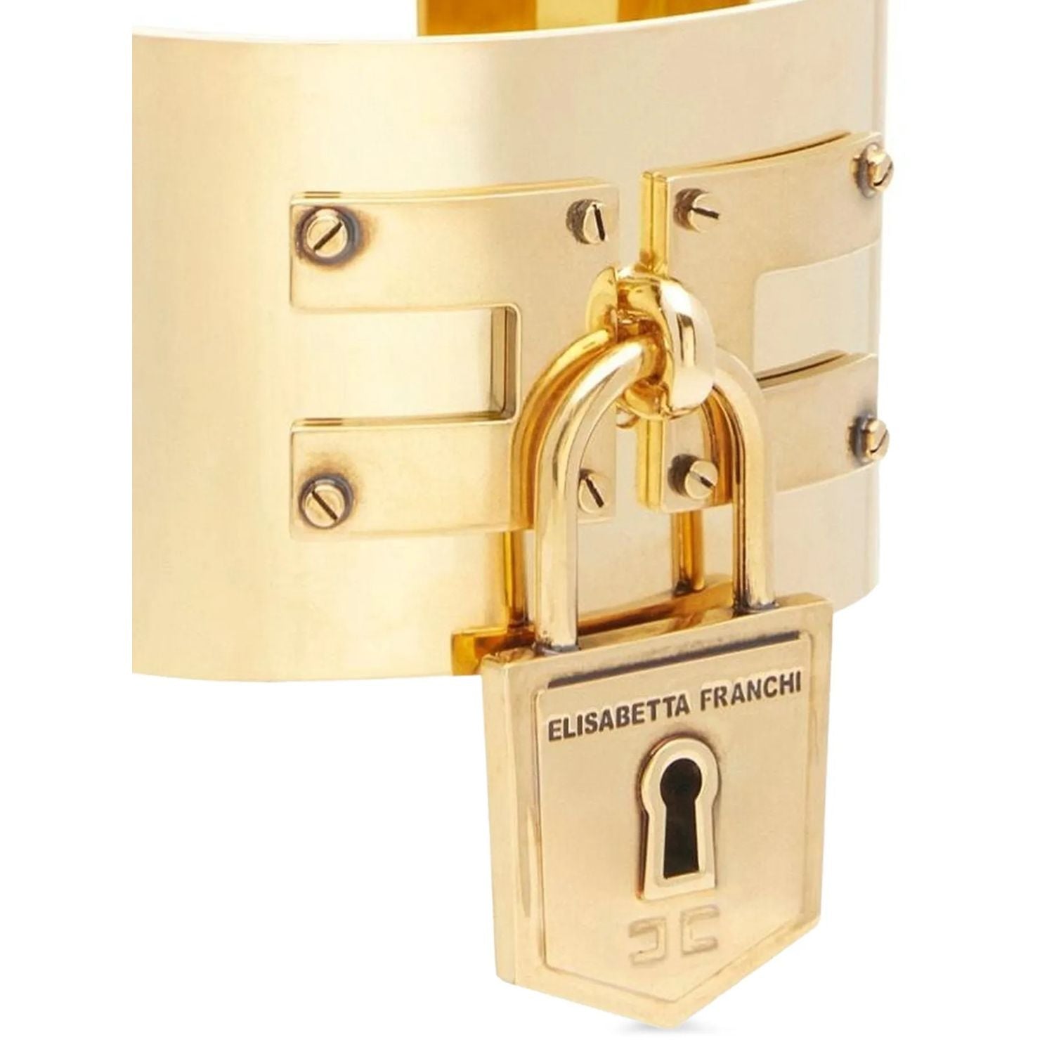 Elisabetta Franchi Gold Brass Bracelet