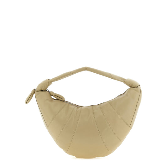 Lemaire Beige Lamb Leather Shoulder Bag