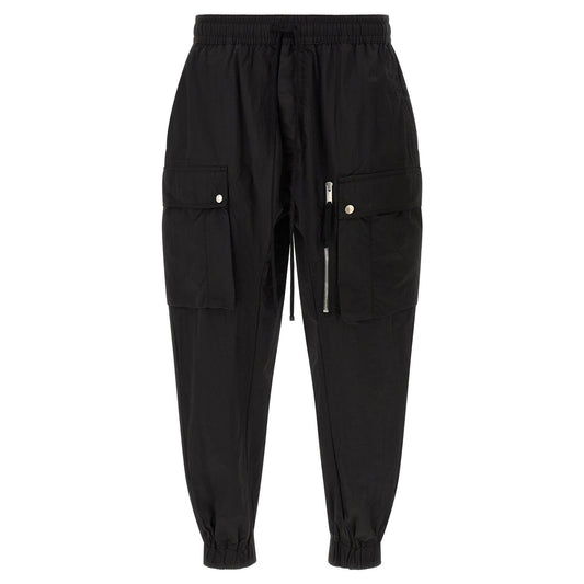 Thom Krom Black Polyamide Cargo Pants