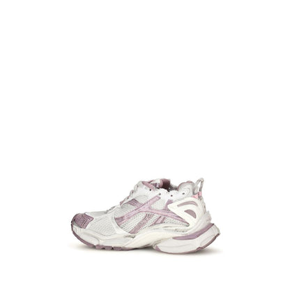 Balenciaga Purple Polyester Athletic Sneakers