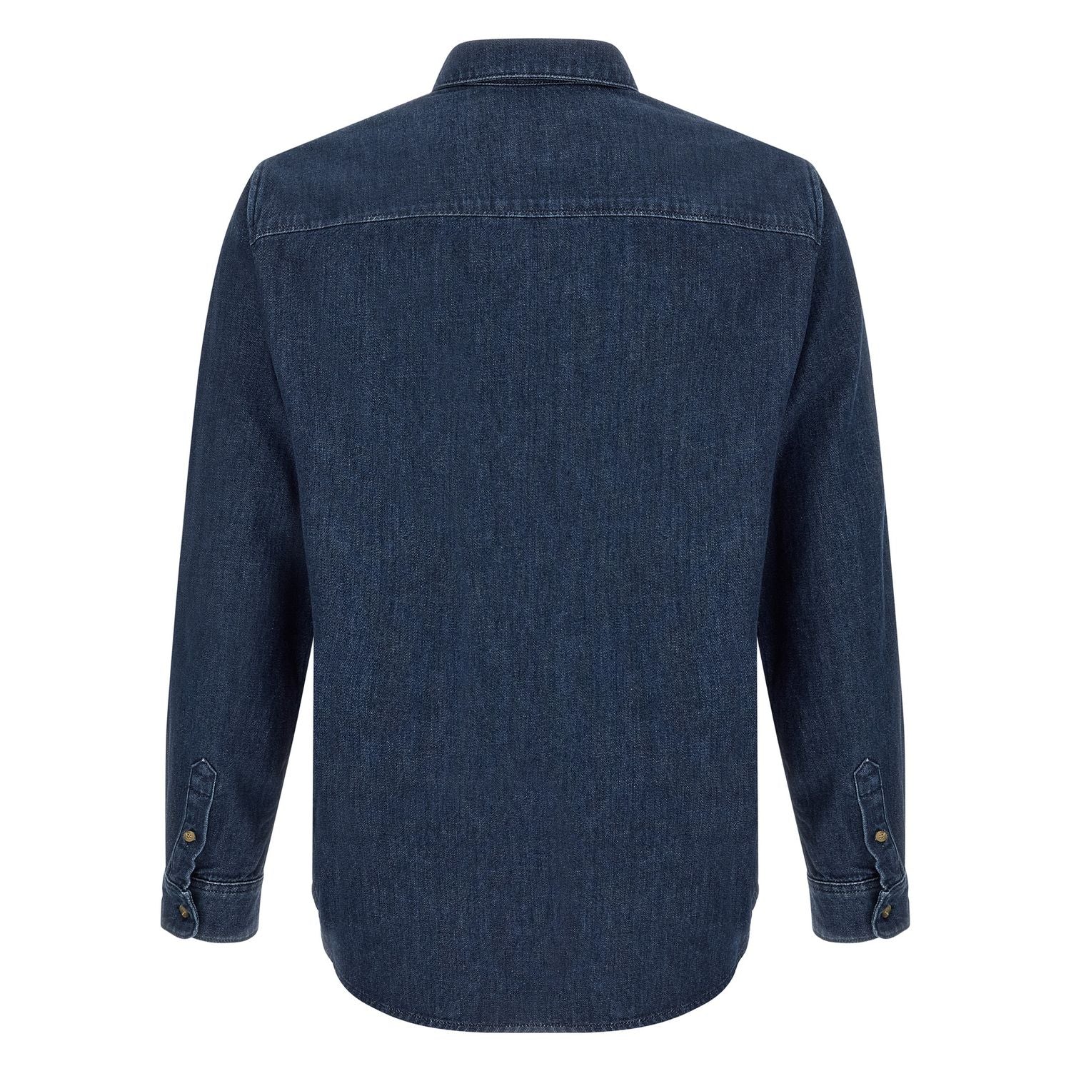 A.P.C. Blue Cotton Blouse