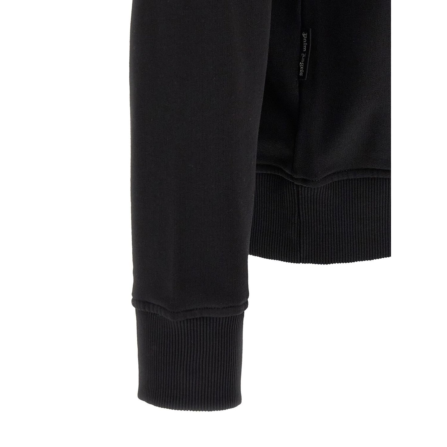 Palm Angels Black Cotton Sweatshirt