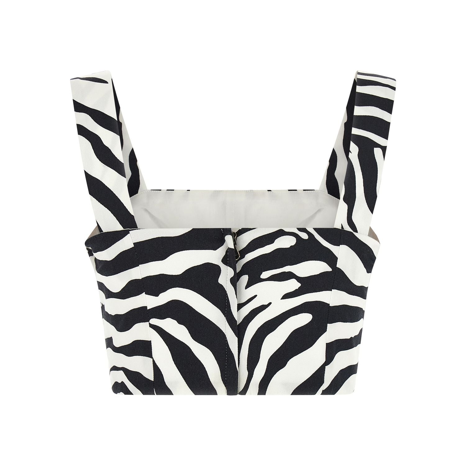 Dolce & Gabbana Bicolor Cotton Tank Tops