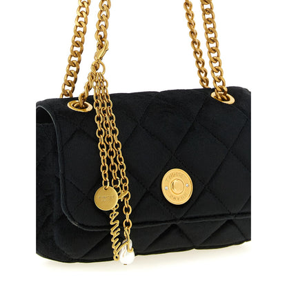 Twinset Black Polyester Crossbody Bag