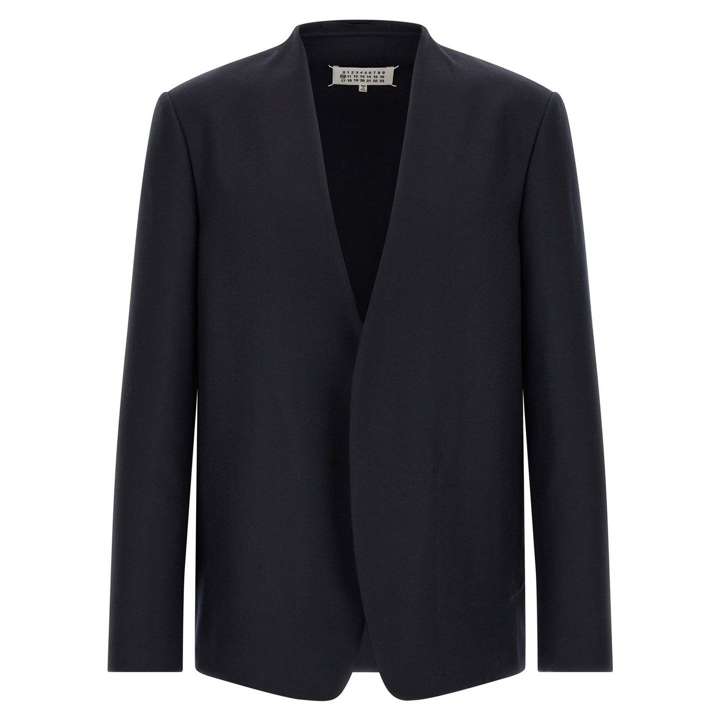 Maison Margiela Blue Virgin Wool Blazer