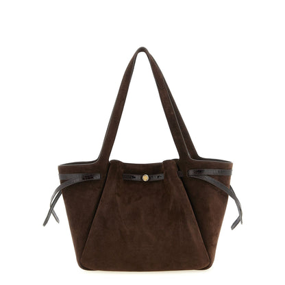 Tory Burch Brown Bovine Leather Tote Bag