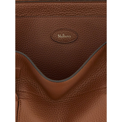 Mulberry Brown Calfskin Shoulder Bag