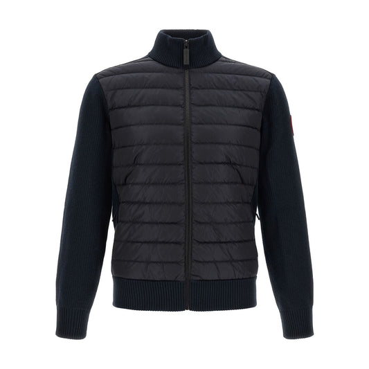 Canada Goose Black Wool Full-Length Jacket