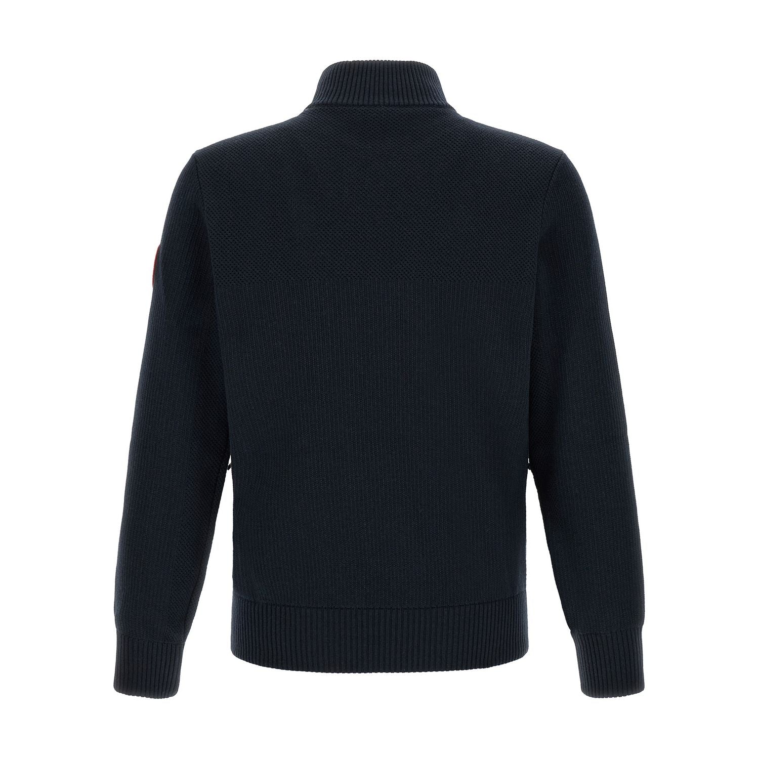 Canada Goose Black Wool Full-Length Jacket