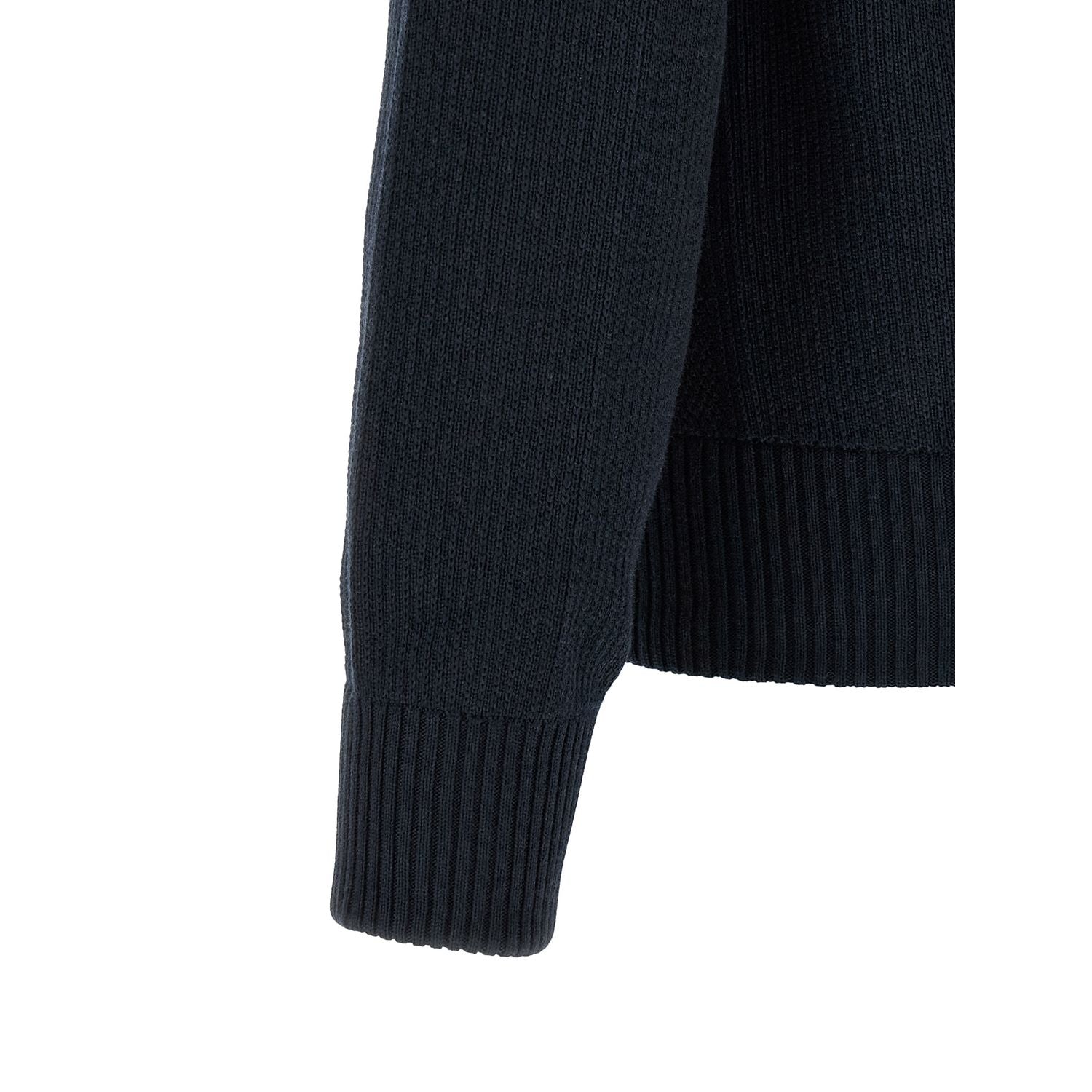 Canada Goose Black Wool Full-Length Jacket