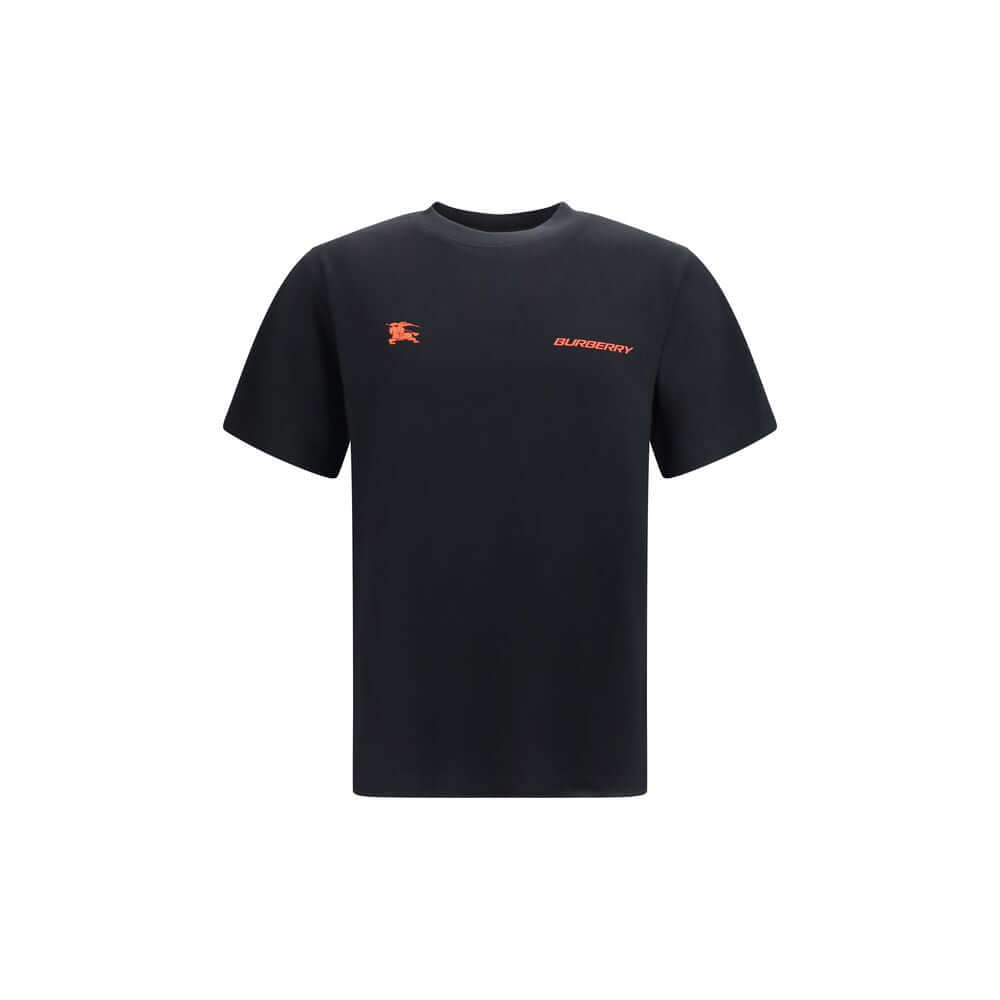 Burberry Black Cotton T-Shirt
