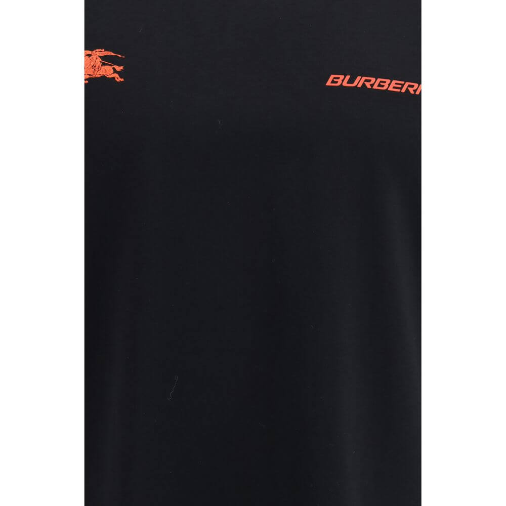 Burberry Black Cotton T-Shirt