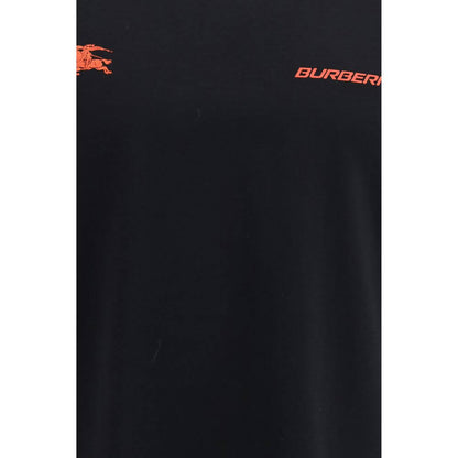 Burberry Black Cotton T-Shirt