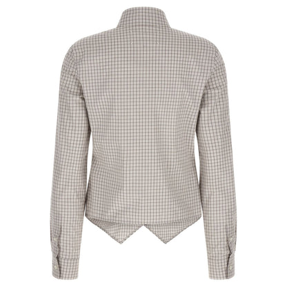 Maison Margiela Beige Cotton Blouse