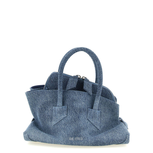 The Attico Blue Cotton Handbag