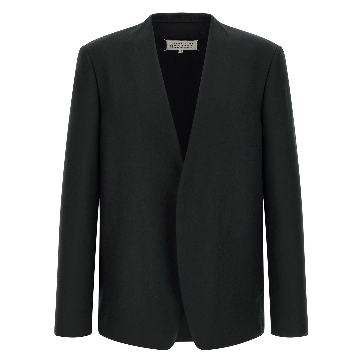 Maison Margiela Black Virgin Wool Blazer