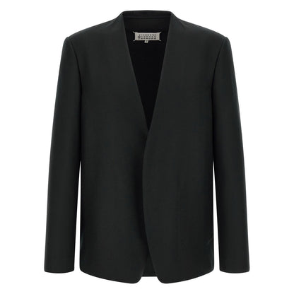 Maison Margiela Black Virgin Wool Blazer