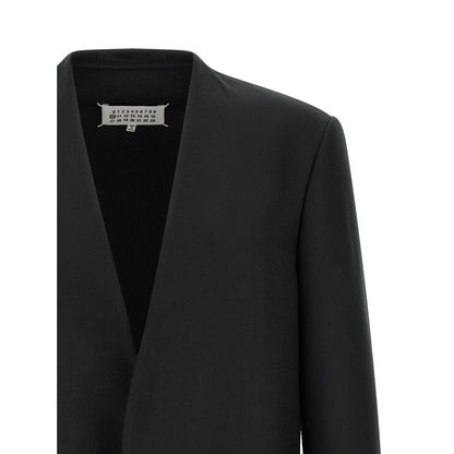 Maison Margiela Black Virgin Wool Blazer
