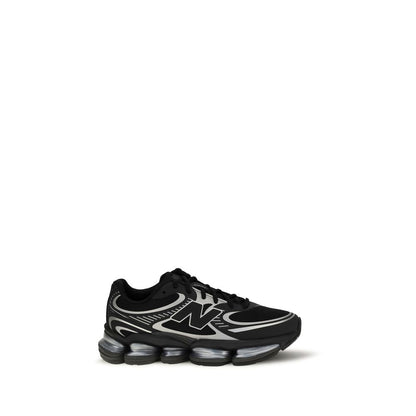 New Balance Black Fabric Athletic Sneakers