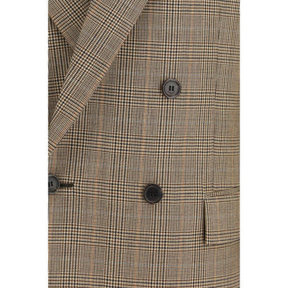 Saint Laurent Beige Wool Oves Aries Blazer