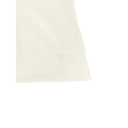 Y-3 White Cotton T-Shirt