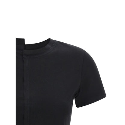 Y-3 Black Cotton T-Shirt