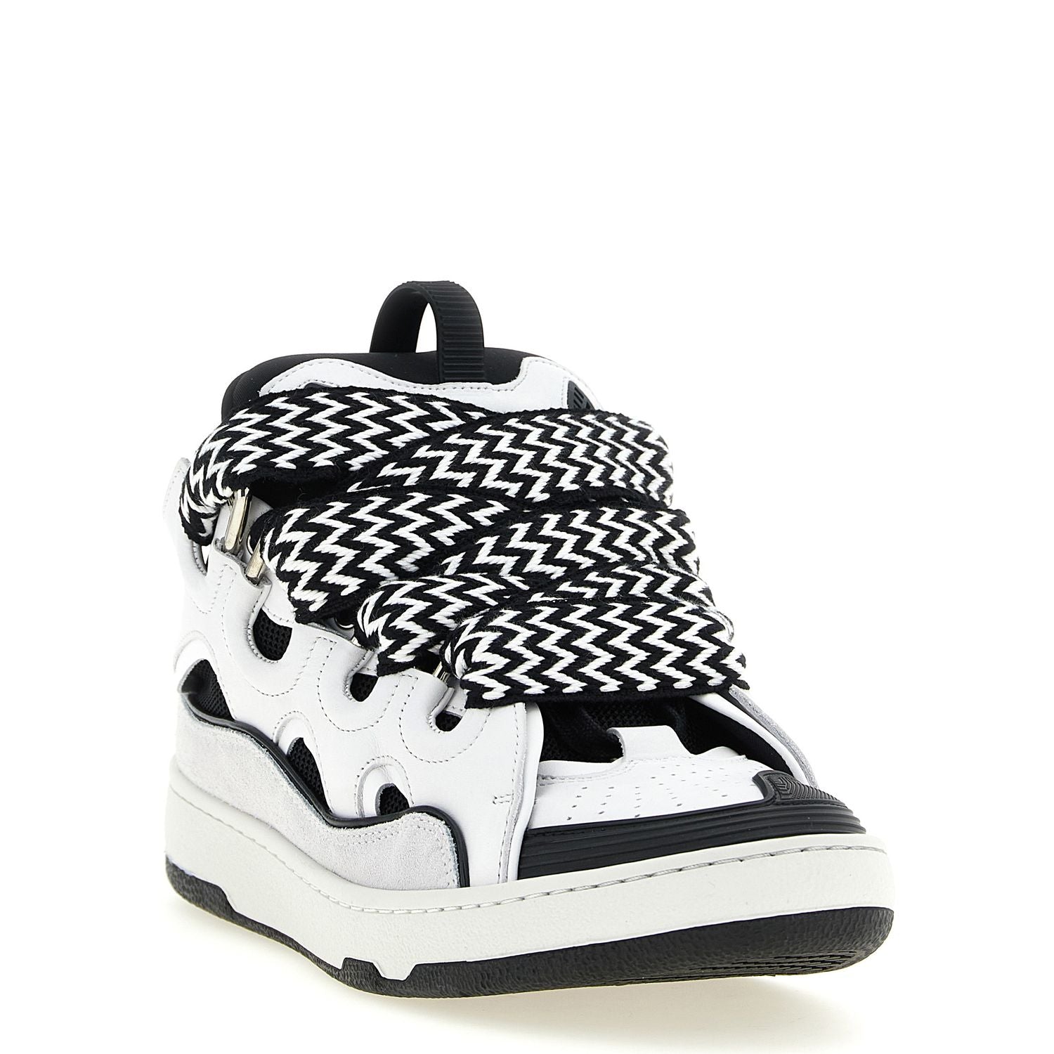 Lanvin Bicolor Calfskin Chunky Sneakers