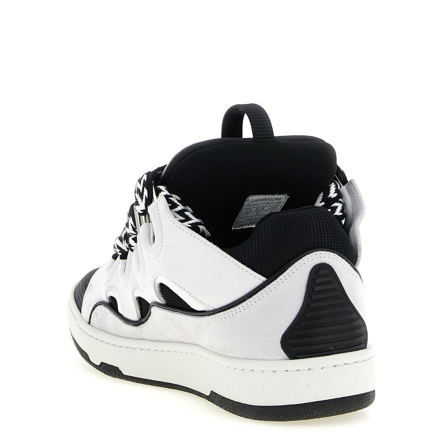 Lanvin Bicolor Calfskin Chunky Sneakers