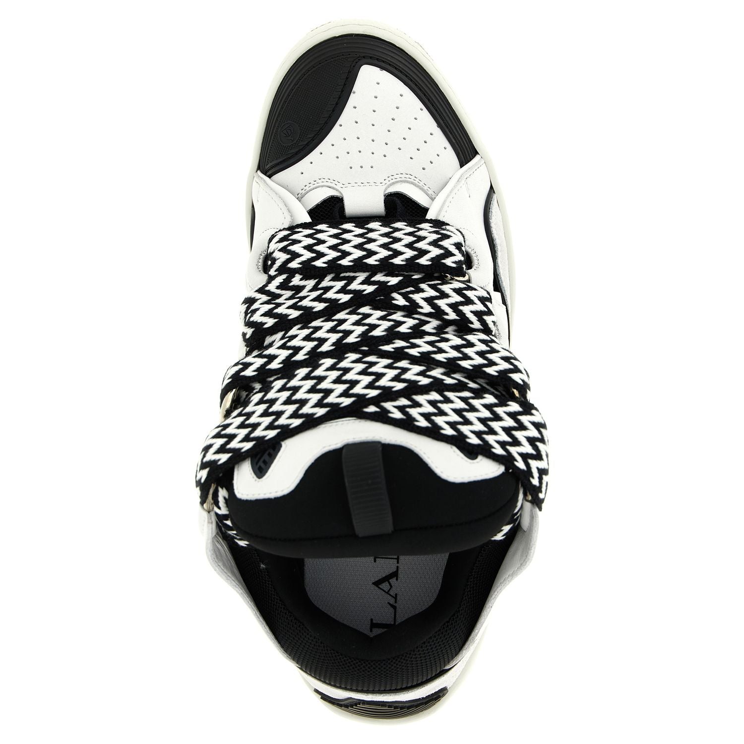 Lanvin Bicolor Calfskin Chunky Sneakers